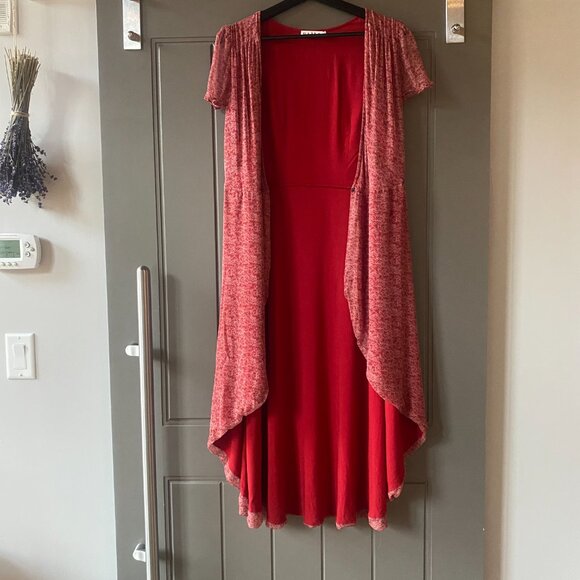 Gaâla Paris Crepe de Chine Silk Wrap Dress - Picture 4 of 7